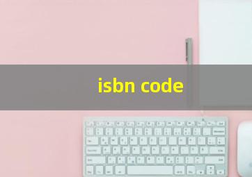 isbn code